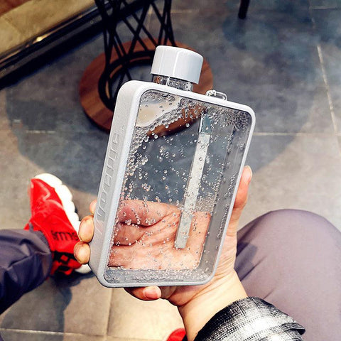 Flache Wasserflasche 380ml - TEABALLS OFFICIAL | TEABALLS Schweiz | Tee ohne Beutel 