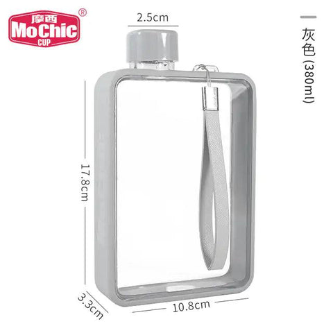 Flache Wasserflasche 380ml - TEABALLS OFFICIAL | TEABALLS Schweiz | Tee ohne Beutel 