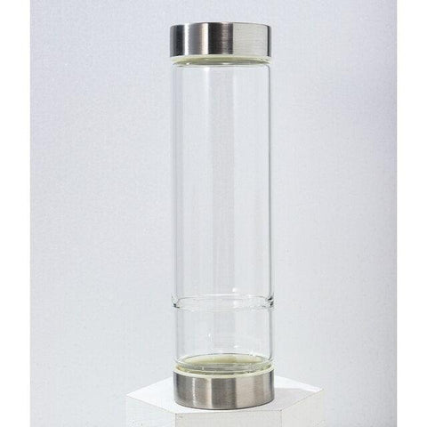 Kristallglas Elixier Wasserflasche - TEABALLS OFFICIAL | TEABALLS Schweiz | Tee ohne Beutel 