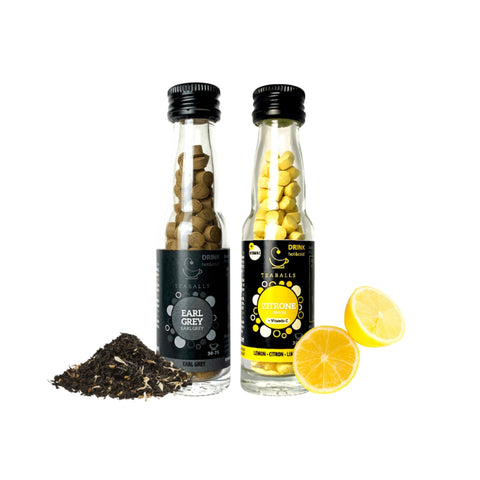 TEABALLS Eistee Duo Earl Grey & Zitrone | 120 - 300 Getränke