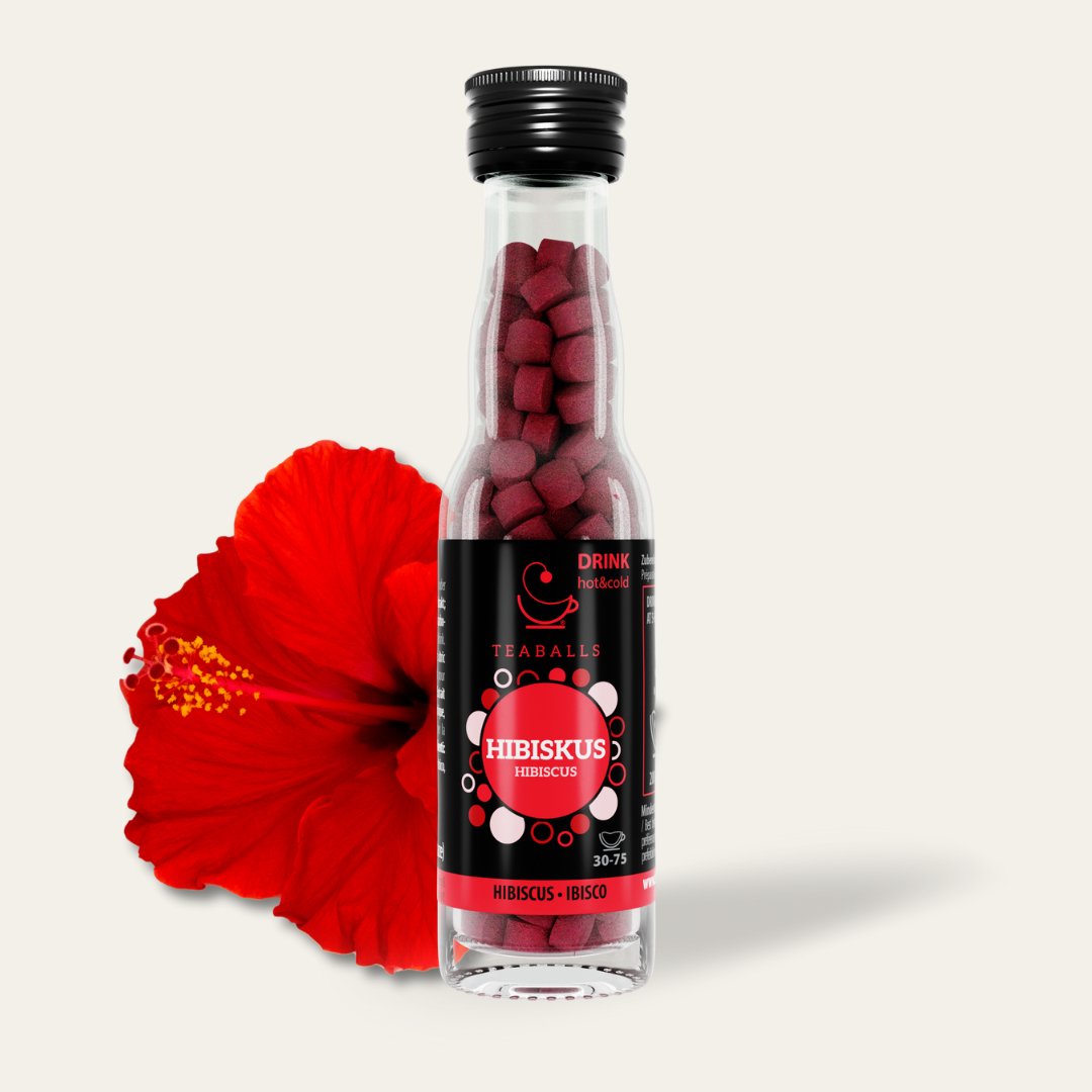 Hibiskus TEABALLS - Sommerliche Kaltgetränke & Gesundheitsvorteile