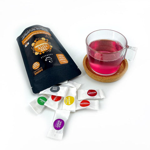 TEABALLS – Teetüte | Probiertüte Black Selection | 20 Sorten zum geniessen | 20-40 Tassen Tee - TEABALLS OFFICIAL | TEABALLS Schweiz | Tee ohne Beutel 