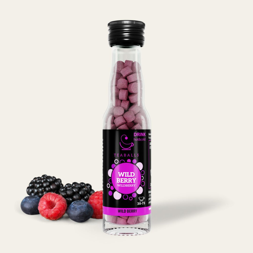 TEABALLS Wildberry - Fruchtiger Tee für Sommer