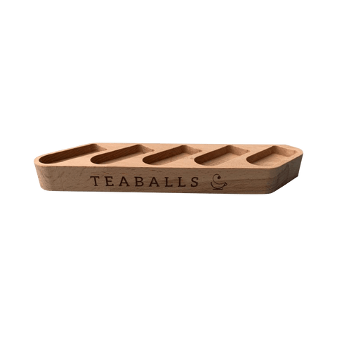 TEABALLS - Premium Holzaufsteller für 5 Spender - TEABALLS OFFICIAL | TEABALLS Schweiz | Tee ohne Beutel 